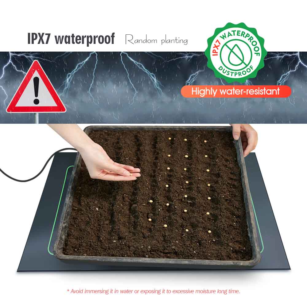 7-100W Plants Heating Pad with - đánh giá và giá Seedling Heat Pad