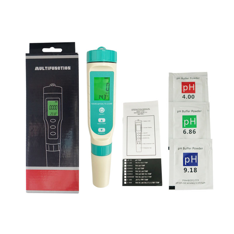2023 Newest 7 in 1 PH / TDS /  - đánh giá và giá Ec Meter Digital