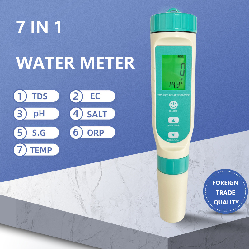2023 Newest 7 in 1 PH / TDS /  - đánh giá và giá Ec Meter Digital