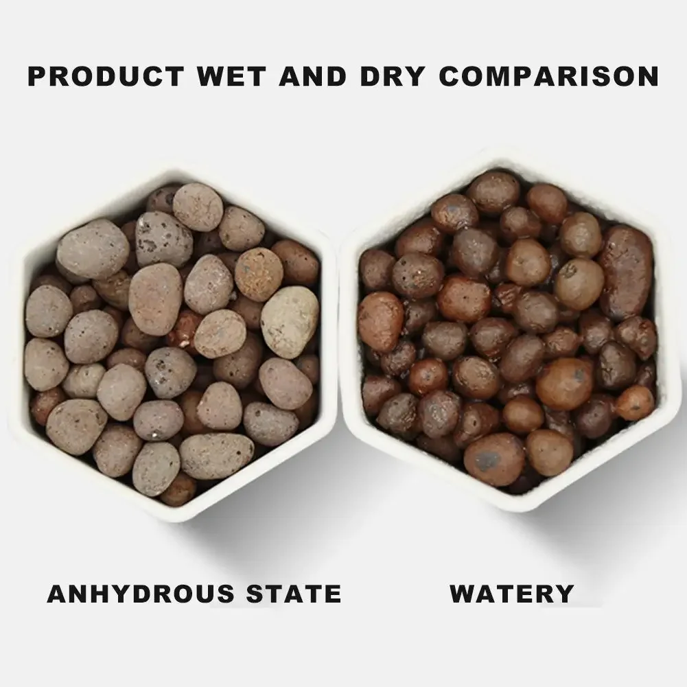 1L Natural Expanded Clay Pebbl - đánh giá và giá Clay Pebble Growing