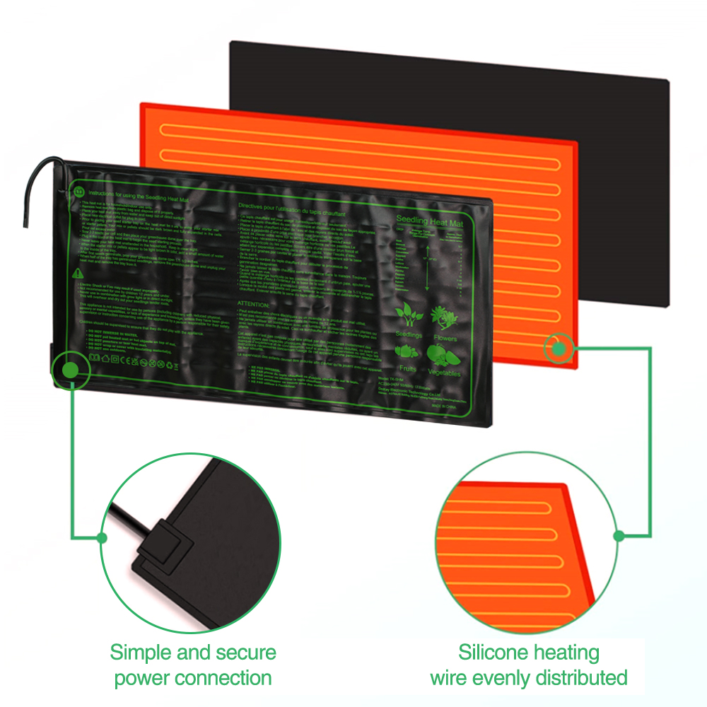 Cây Con Sưởi 3 Kích Cỡ Chống N - đánh giá và giá Seedling Heat Pad