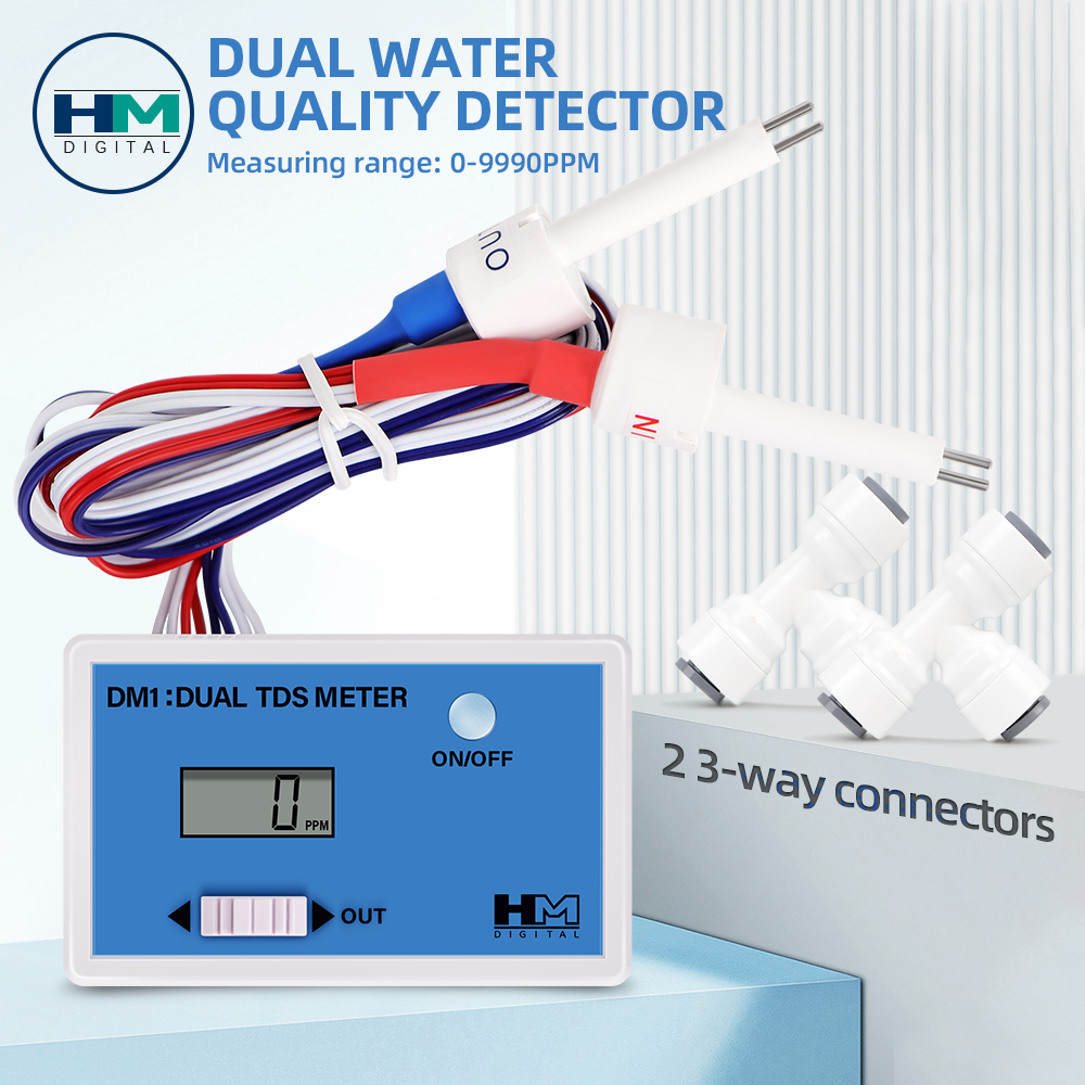 DM1 Dual TDS Water Quality Tes - đánh giá và giá Ec Meter Digital