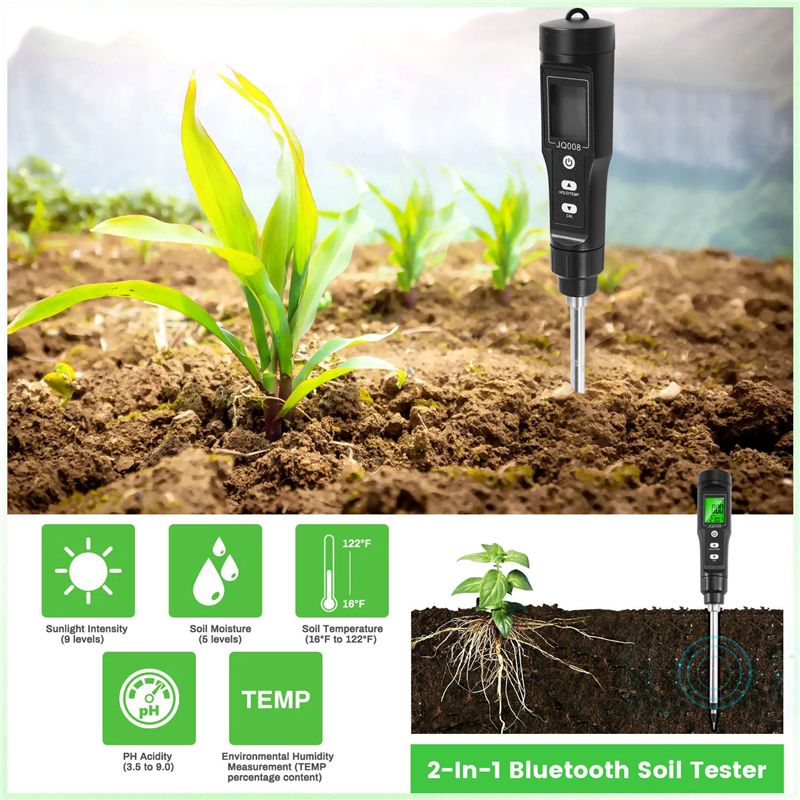 AA94-LCD Digital Soil Tester A - đánh giá và giá Ec Meter Digital